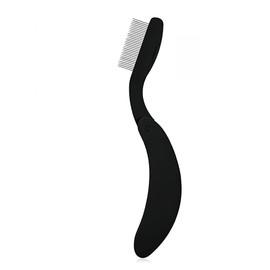 PAVNSO 1 Pack Eyelash Separator Eyelash Comb, Folding Eyelash Brush Tool for Makeup/Glamour Enthusiasts（black)
