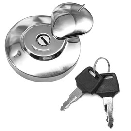Gas Lock Keys Compatible with Honda Shadow Rebel MAGNA VTX VT600 750 1100 1300 Fuel Gas Tank Door Cover Cap Fuel Filler Door Cover W/Keys