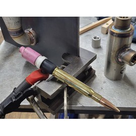 50 cal Bullet Tig Welding Back Cap 57Y02, Welding Equipment, Welding Tools, Welding Accessories - Handcrafted in USA