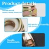M10 Flange Nut, Metal Universal Left Hand Thread Blade Nut