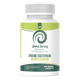 Alga Spirulina Orgánica Kosher Vegana 100% Orgánica Bote 75g