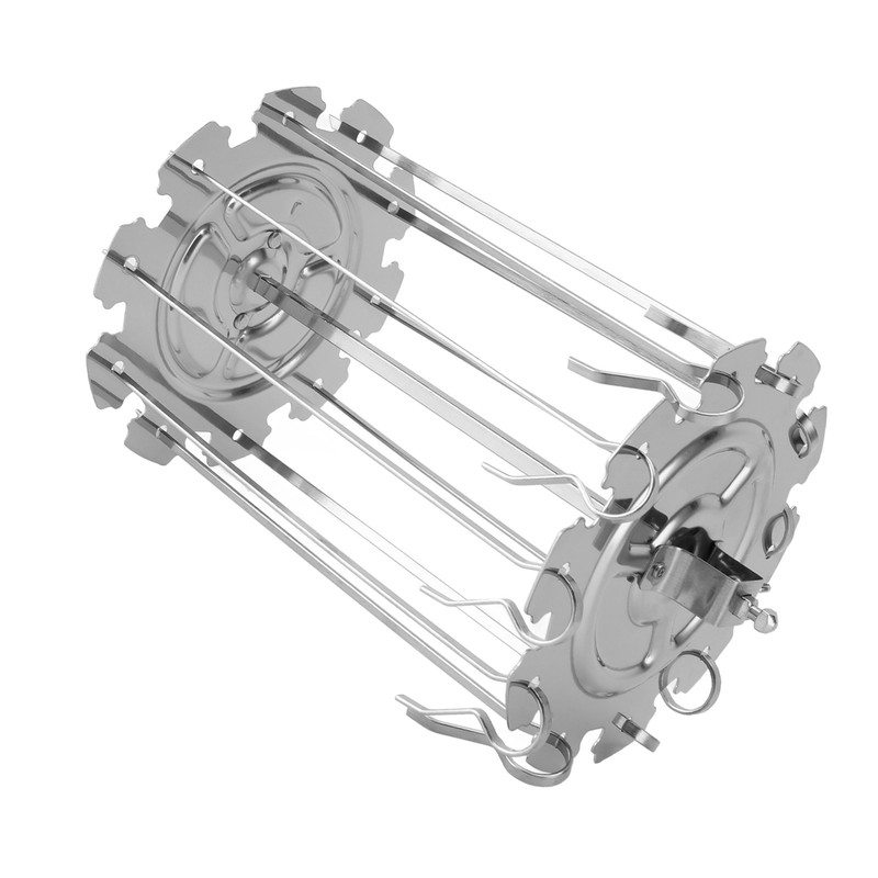Rotisserie Skewer Set Stainless Steel Rotisserie Kabob Rods Grill for