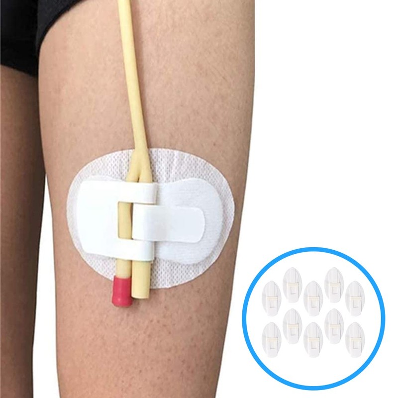 Catheter Stabilization Device 20pcs Catéter Pegatinas Pegatinas Catéter Urinario Pierna