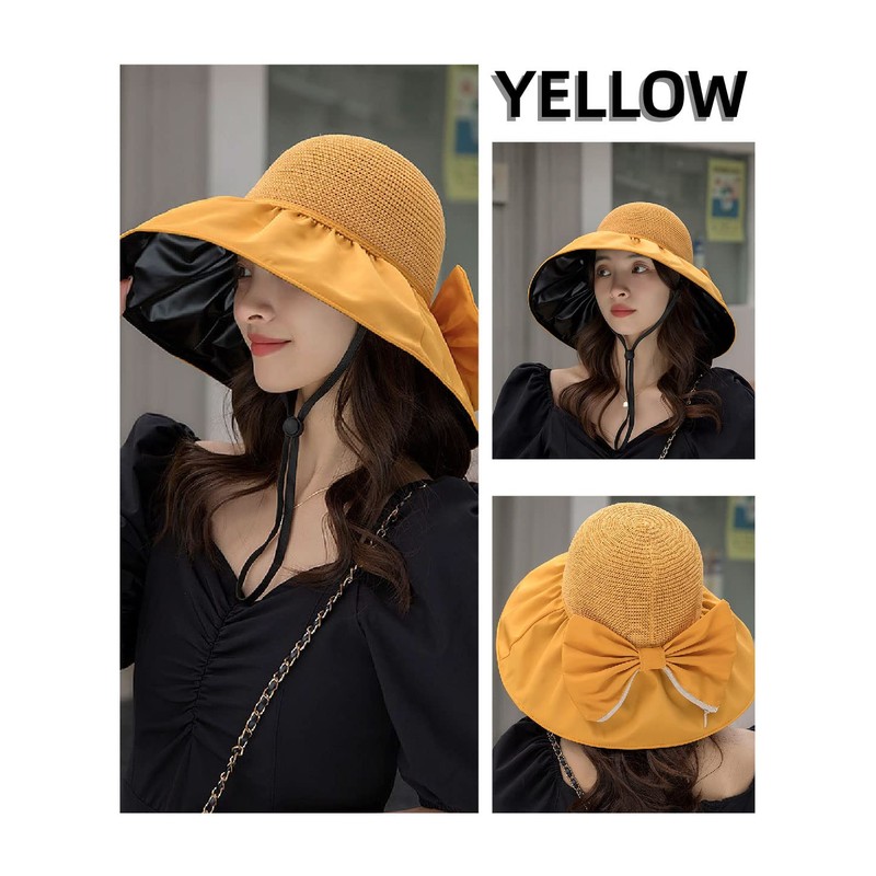 Deniko Women's Hat, Deep, Sun Protection, UV Protection, Wide Brim,