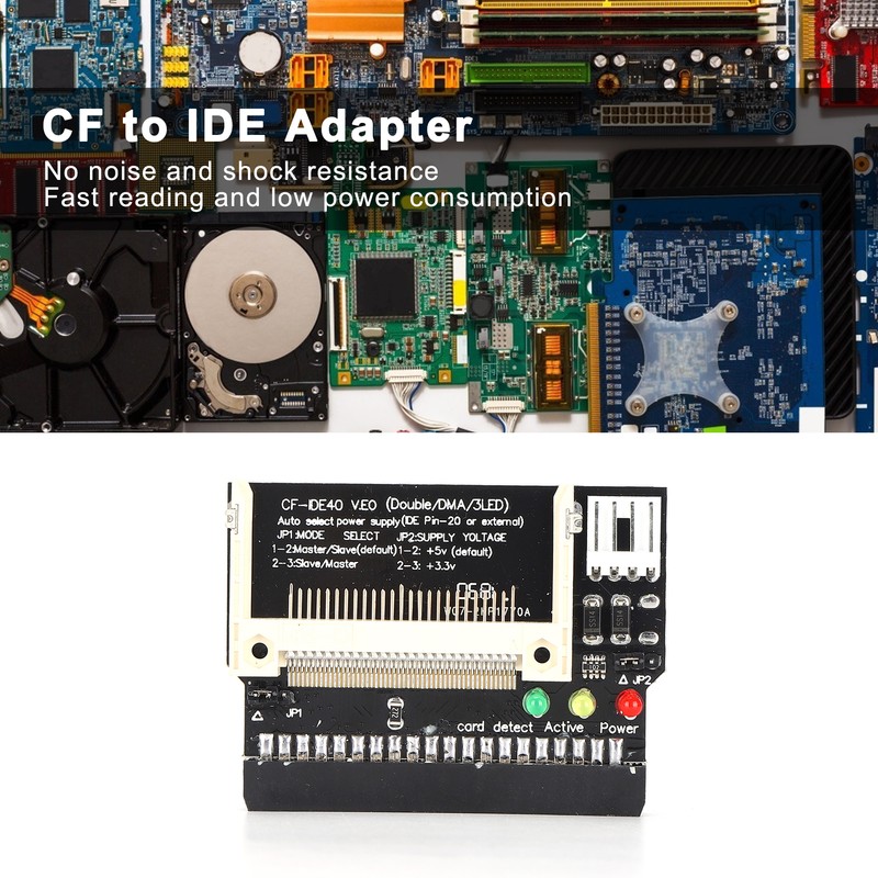 CF to IDE Adapter 40pin Female Interface Hard Disk Drive