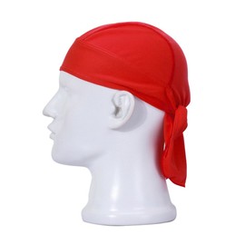 Hasagei Men’s Women’s Sports Bandana Cap Biker Bandana Headscarf, red