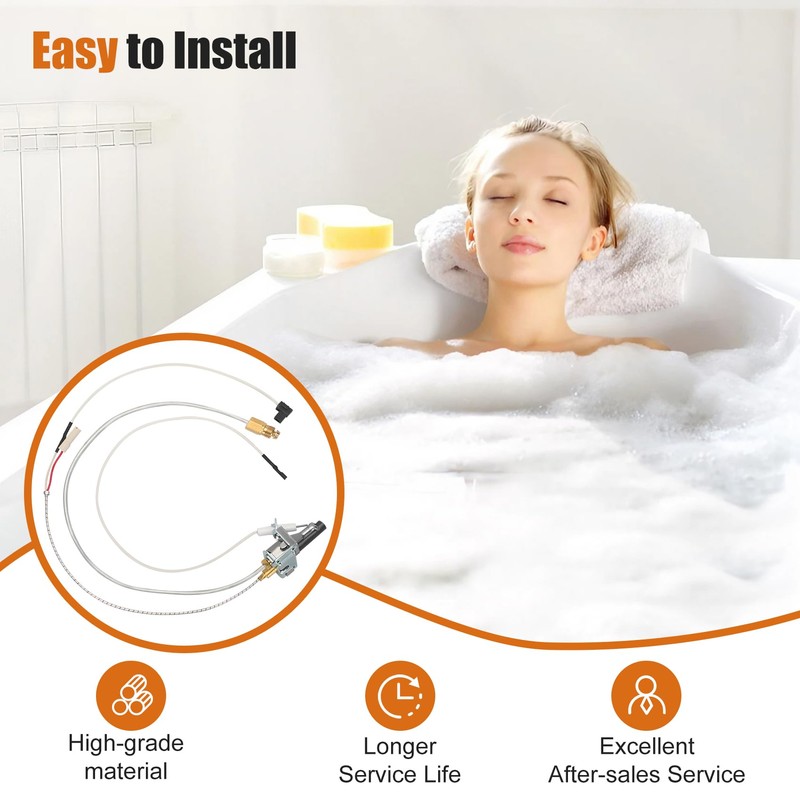 233-47845-05 Water Heater Pilot Assembly Compatible with Bradford White Water
