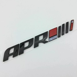 OEM NEW GLOSS Black APR Stage 3 Emblem Badge Trunk Decal ABS for TT RS S3 S4 A4L Q5