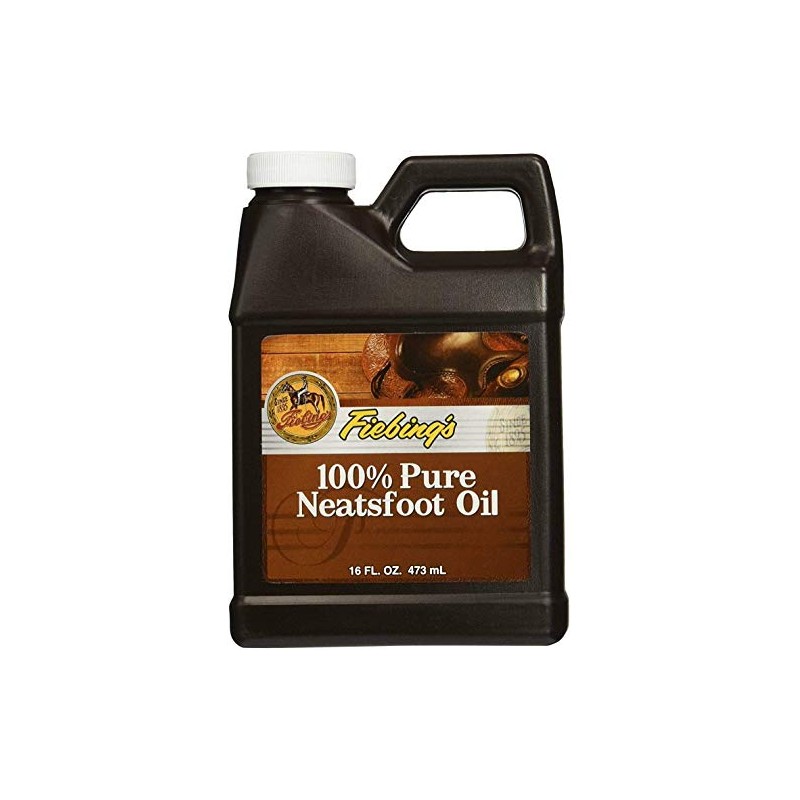 Fiebing's 100% Pure Neatsfoot Oil 16oz - Natural Leather Preservative