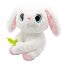 Joy Toy My Fuzzy Friends - Coniglio di peluche interattivo, multicolore, 22,7 x 13,5 x 25,4 cm, in confezione regalo