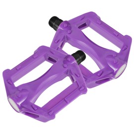 YARNOW 1 Pair Purple Bike Pedals Lightweight Nonskid Boys and Girls Bikes Accessories for Mountain Biking