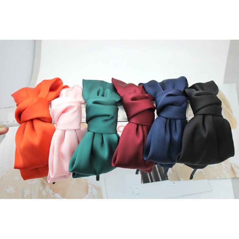 Big Ribbon Headband Hair Accessory Hair Arrangement Soft Ribbon Chiffon