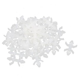 uxcell 50 Pcs HDB-8A PCB Reverse Spacer Locking Nylon Standoff Height 0.31"