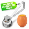 Egg Cracker Tool for Eggs - Stainless Steel Egg Shell