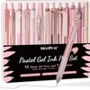 Nicpro 13Pack Pastel Gel Ink Pen Set with Case, Cute