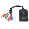 HDMI to YPBPR Cable Adapter HDMI to Video R/L 1080P