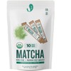 Matcha Orgánico Grado Ceremonial, 100% Puro, Primera Cosecha, 10 Sobres