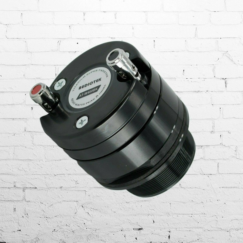 Audiotek ATW460BK 1" 600W Car Pro Audio Heavy Duty Titanium