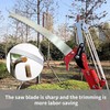 Extendable Tree Pruner Saw Head Without Pole, Outdoor High-Altitude Branches