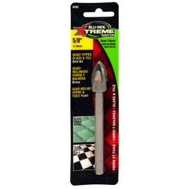 Disston - Dis-4187 4435 Xtreme Quad Tipped Glass & Tile Drill Bit, 5/8"