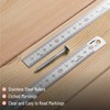 Mr. Pen Machinist Ruler, 2 Pack, 150mm, Graduations 0.5mm, Stainless