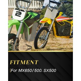 NACORE MX650 Rear Shock Absorber 8.7'' 221mm for MX650/500, SX500 Electric Dirt Bike And More Pit Bikes