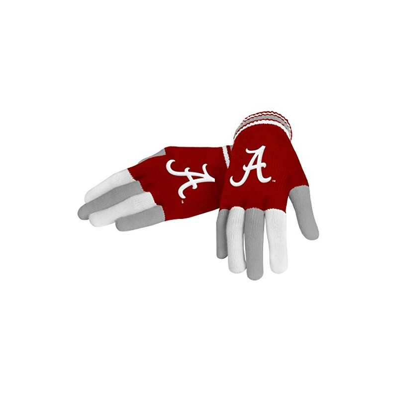 FOCO Alabama Multi Color Team Knit Glove