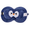 Out of the blue Plush Travel Pillow with Eye Mask