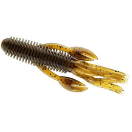 Chompers Craw Tube Soft Bait, Green Pumpkin, CT4N7-2