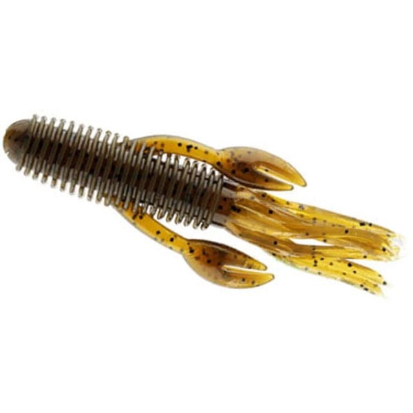 Chompers Craw Tube Soft Bait, Green Pumpkin, CT4N7-2