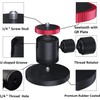 MUTUACTOR 60lb Magnetic Camera Mounting Base with Mini Ball Head,