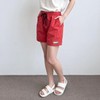 Malibu Patch Women's Beach Shorts Unisex Woven Athletic Hot Pants Summer Comfortable Blue/1 size