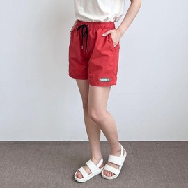 Malibu Patch Women's Beach Shorts Unisex Woven Athletic Hot Pants Summer Comfortable Blue/1 size