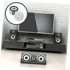CIYODO Stereo Surround Sound Enhancer 2pcs Amplifier Feet Pads in Aluminium Alloy Perfect for HiFi Audio Equipment Protection