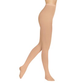 Eurotard 215 Adult Footed Tights (Black, Large/X-Large)