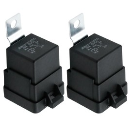 Zreneyfex 898H-1CH-D1SW-R1 Relay, 50A 12VDC Weatherproof SPDT Automotive Relay 2 Pcs