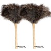 Ostrich Feather Duster Fluffy Natural Genuine Ostrich Feathers Eco-Friendly Reusable