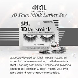 Ardell Set of 2 Ardell 3D Faux Mink False Eyelashes, 863