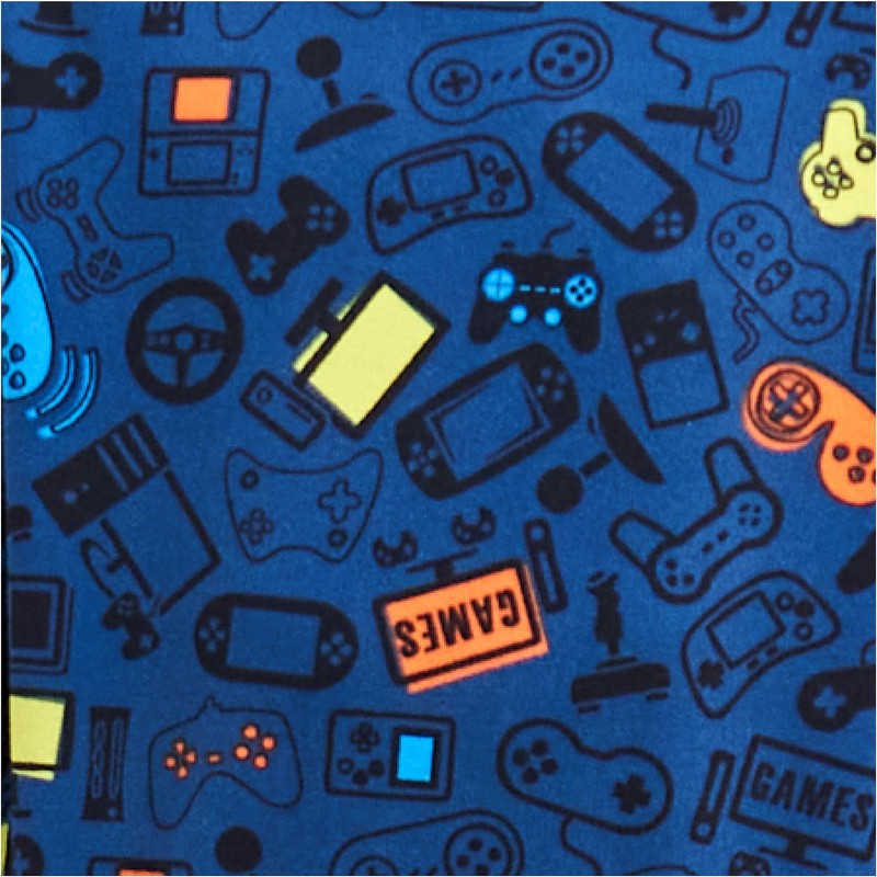 The Essentials Wardrobe Boys LS Pyjamas Set - Gaming -