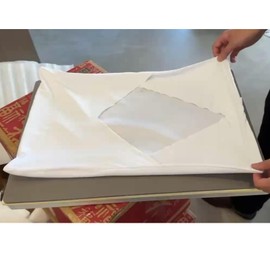 WUMSTOT 16x24 Lower Platen Covers for Heat Press Machine, Heavy-Duty Pad Stabilizer with 8mm Elastic Edges - Commercial DTF Transfers & Bulk Production (Set of 2)