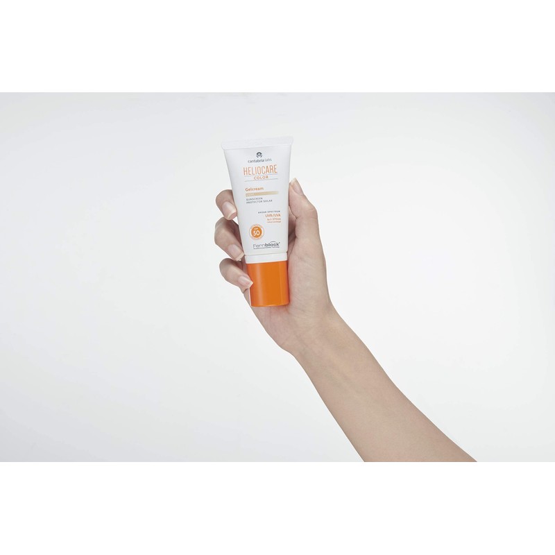 Heliocare, Gelcream Colour Light SPF Sun Cream For Face Daily