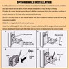 Universal Garage Door Sensors Compatible with Chamberlain Liftmaster Sears Craftsman