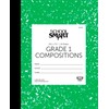 School Smart Skip-A-Line Ruled Composition Book, Grade 1, Green, 48