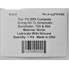 R&S, FX DRS to Schematic O-Ring Kit / R&S 2-23FXDRS