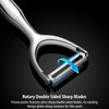Yoofei Y-Shaped Stainless Steel Vegetable Peeler for Potato Carrot Cucumber
