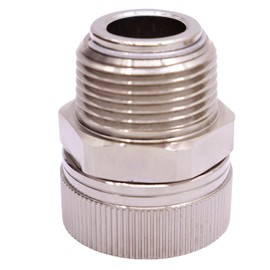 BORRITT 3/4" NPT Female to 1" NPT Male Fuel Hose Swivel 360 Rotating Connector Bell Reducer Bushing Adapter Heavy Brass Nipples Pipe Fittings Fuel Nozzle Coupling for Diesel Gasoline Kerosene