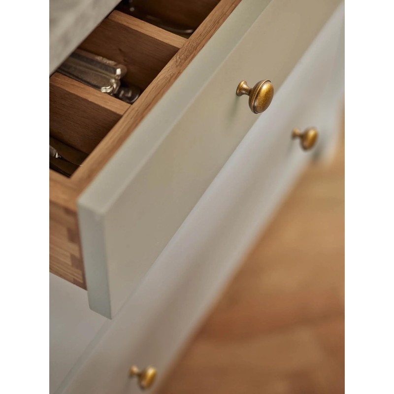 Goo-Ki 6 Pack Cabinet Knobs Antique Brass Drawer Knob Zinc