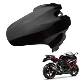 RAGBUSCLE Motorcycle Rear Fender Rear Cover Back Mudguard Protector Compatible with Suzuki GSXR 600/750 K6 K8 2006-2010, Rear Mudguard Motorcycle Splash Guard, Black