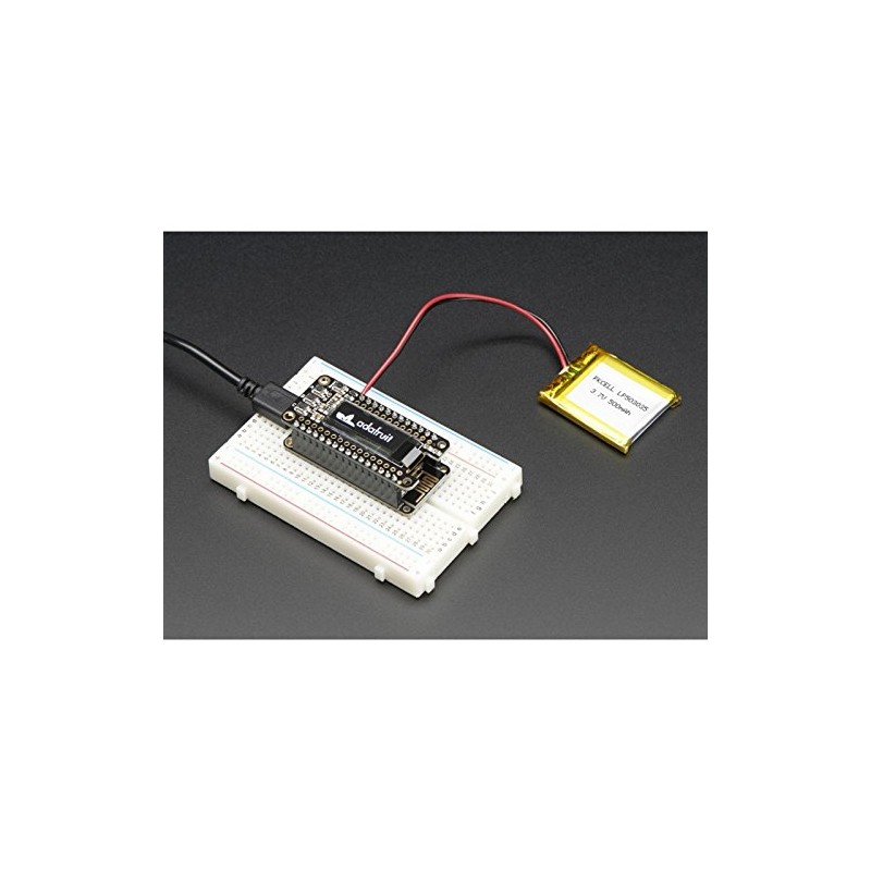 FeatherWing OLED - 128 x 32 OLED Add-on for All