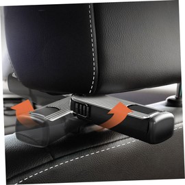 KOMBIUDA Car Seat Hook for Purse and Bags Rotating Headrest Hook Material Convenient Storage for Vehicles Easy Installation for Organizing Your Car Interior